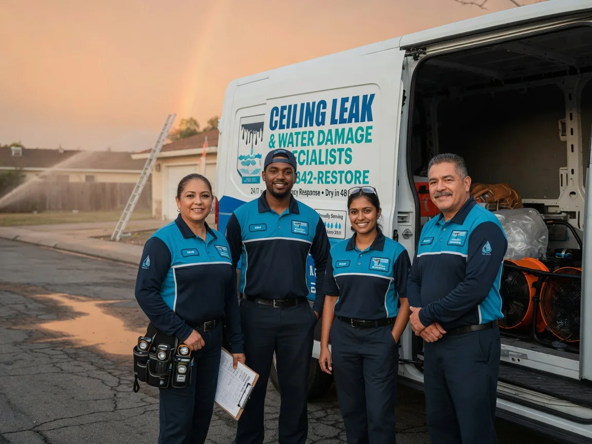 Ceiling Leak Cleanup company in North, VA